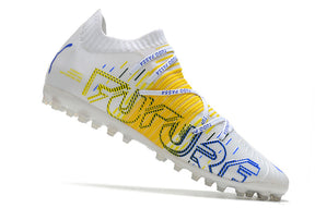 Chuteira Society Puma Future Z FG White/Yellow