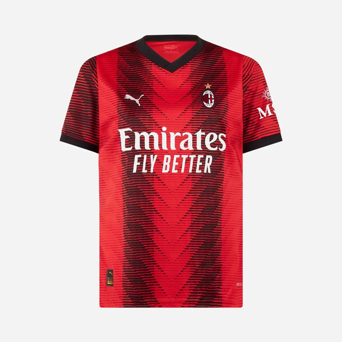 Camisa Milan I 23/24 Puma - Vermelha  | Futmantos