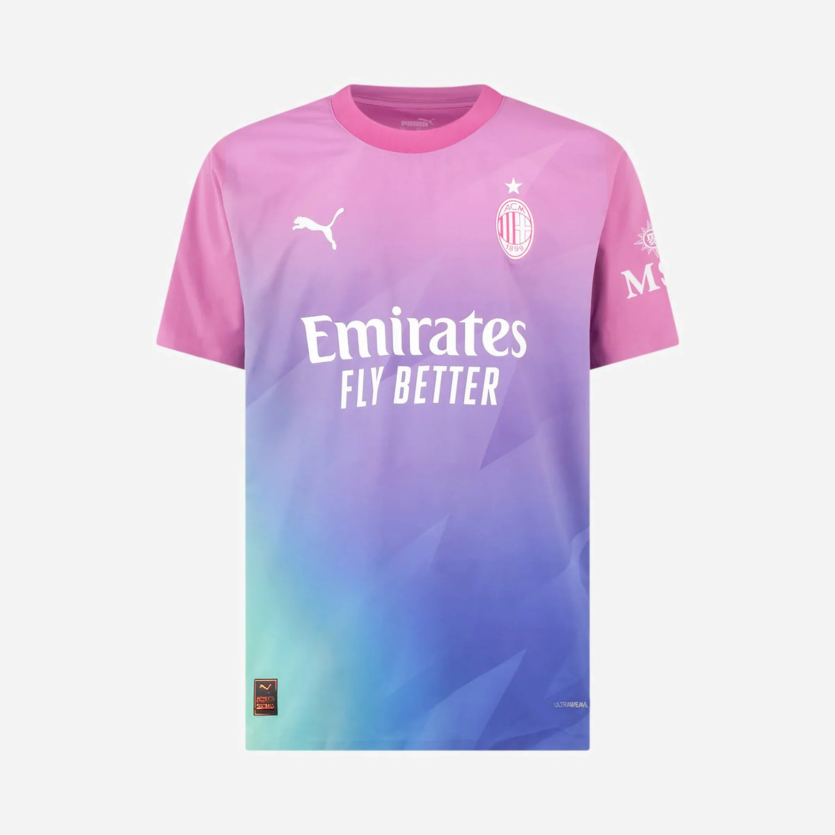 Camisa Milan III 23/24 Puma - Rosa | Futmantos