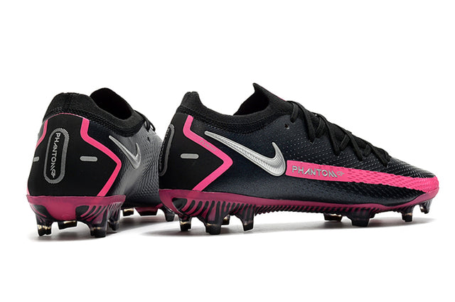 Chuteira Campo Nike Phantom GT Elite FG Black/Pink - Low