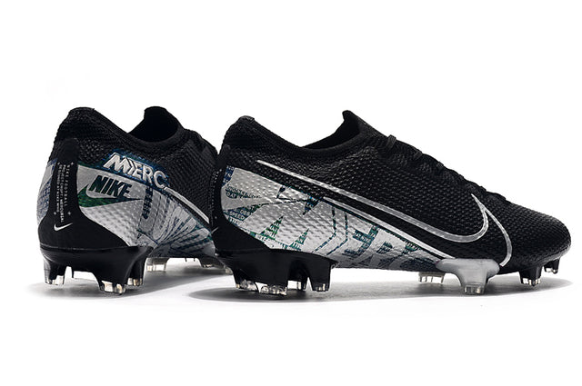 Chuteira Campo Nike Mercurial Vapor 13 Elite FG Black e Green - Low