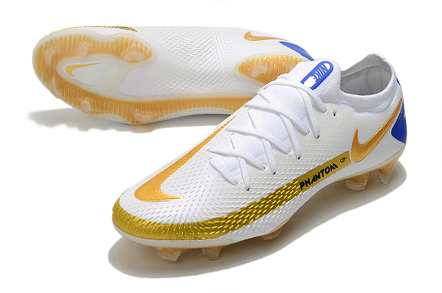 Chuteira Campo Nike Phantom GT Elite FG Gold - Low