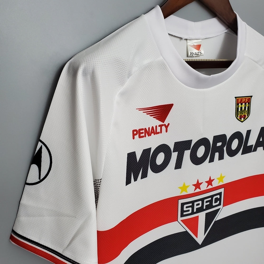 Camisa São Paulo Retrô 99/00 - Penalty - Branca | Futmantos