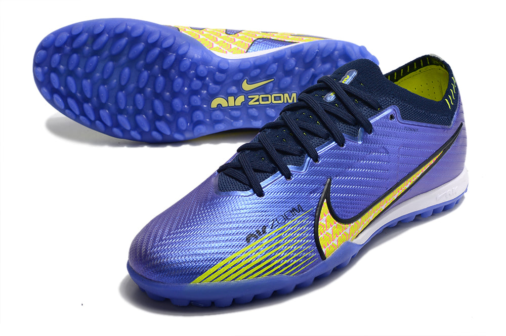 Chuteira Society Nike Air Zoom TF Blue - Low