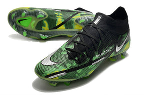 Chuteira Campo Nike Phantom GT2 Elite FG Green Turtle - Cano Alto