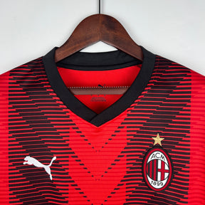 Camisa Milan I 23/24 Puma - Vermelha  | Futmantos