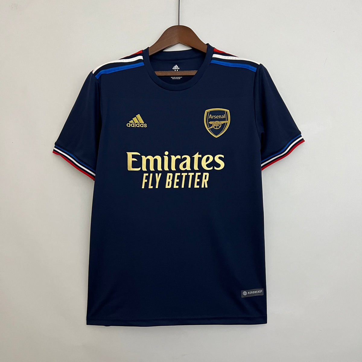 Camisa Arsenal [France Edition] 23/24 Adidas - Azul | Futmantos