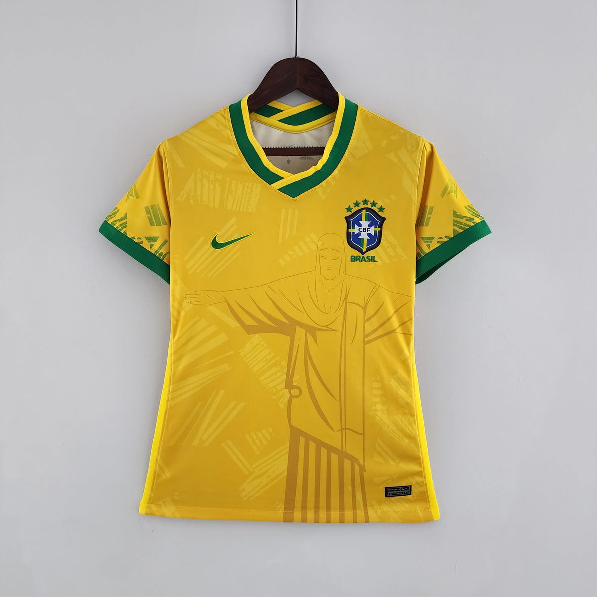 Camisa Feminina Seleção Brasil Nike - Amarela - Conceito Amarela Rio