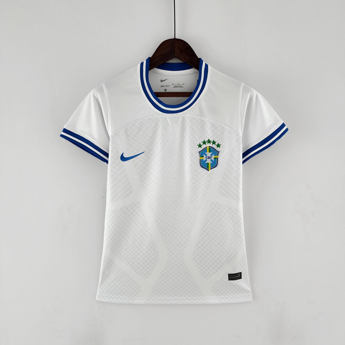 Camisa Feminina Seleção Brasil Nike 2022 - Branca - Conceito Branca