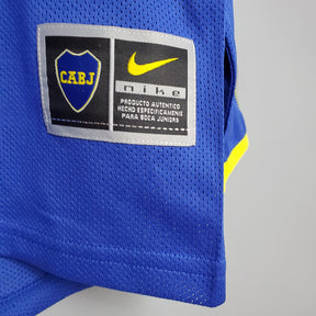 Camisa Manga Longa Boca Juniors 03/04 Nike - Azul e Amarelo | Futmantos