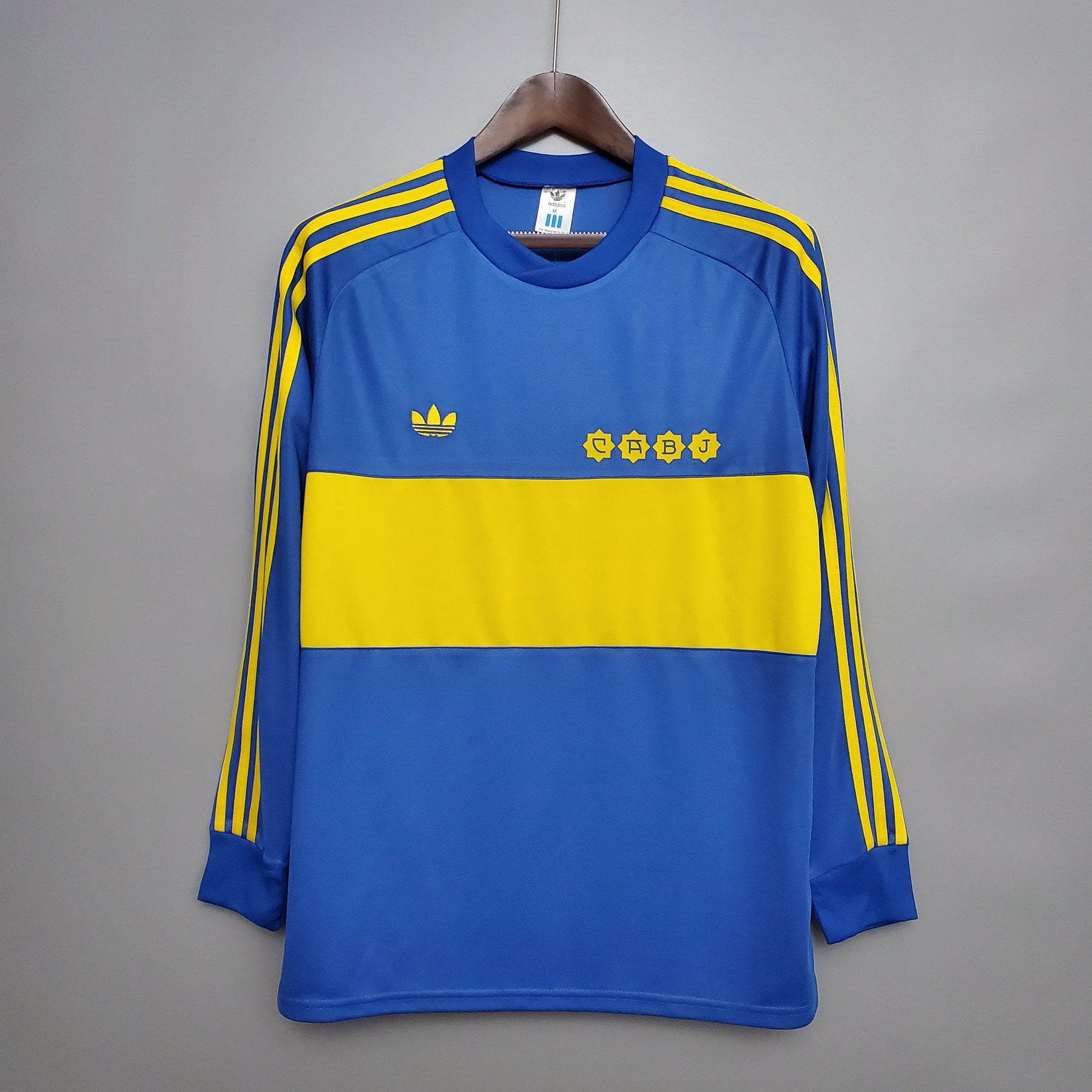 Camisa Manga Longa Boca Juniors 1981 Adidas - Azul | Futmantos