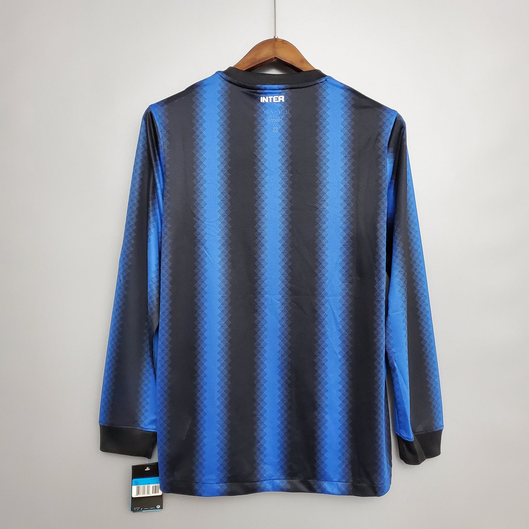 Camisa Manga Longa Inter de Milão I 10/11 Nike - Azul e Preto | Futmantos