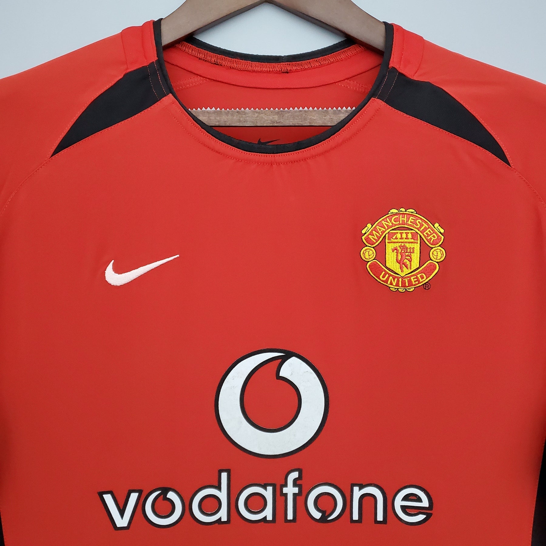 Camisa Manga Longa Manchester United 02/04 Nike - Vermelho | Futmantos