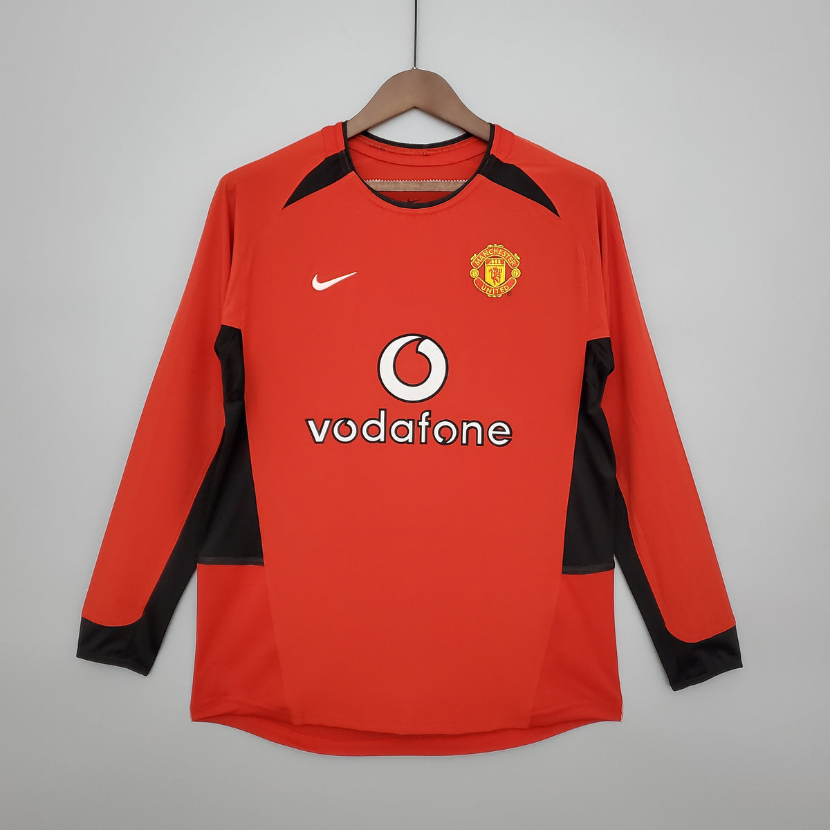 Camisa Manga Longa Manchester United 02/04 Nike - Vermelho | Futmantos