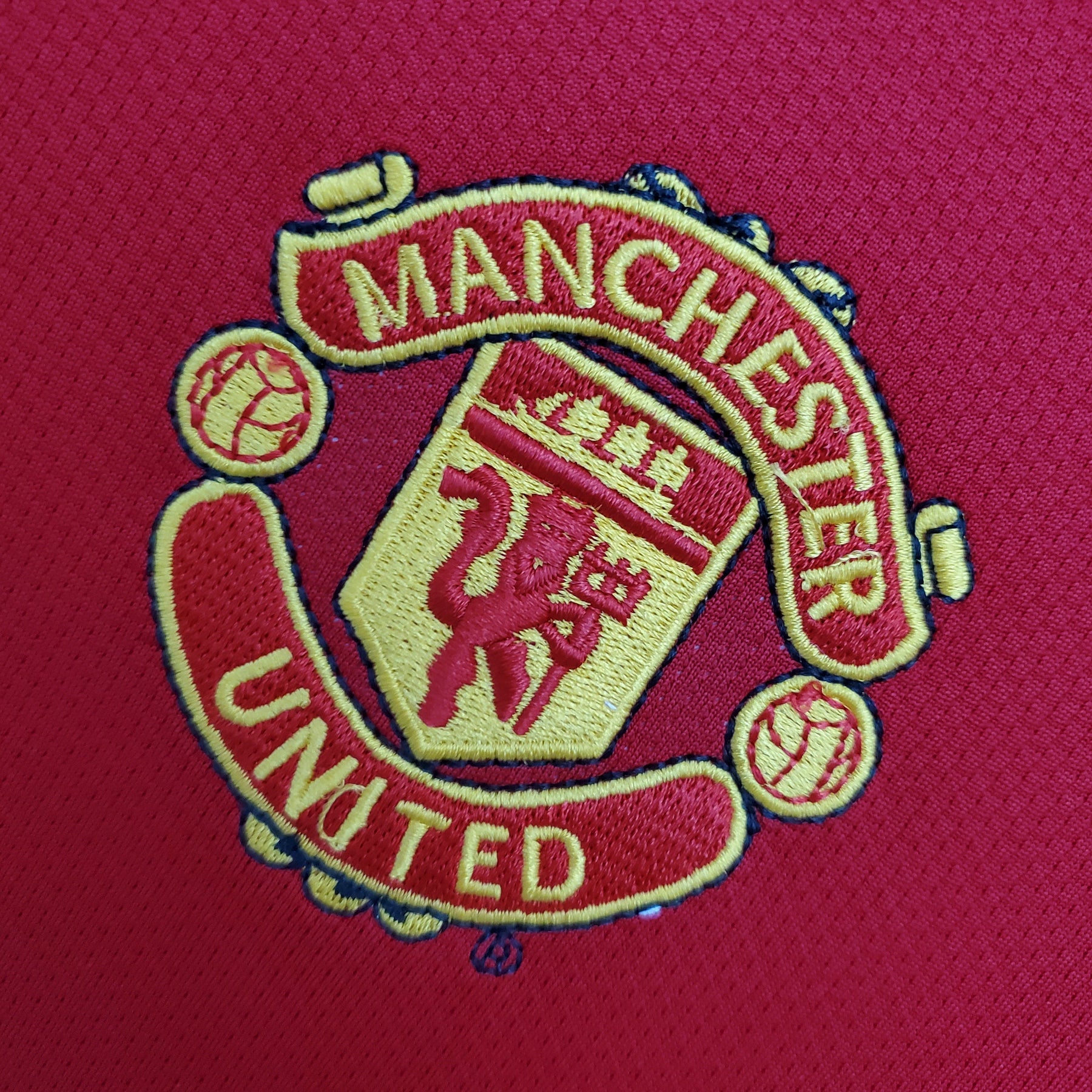 Camisa Manga Longa Manchester United 04/06 Nike - Vermelho | Futmantos