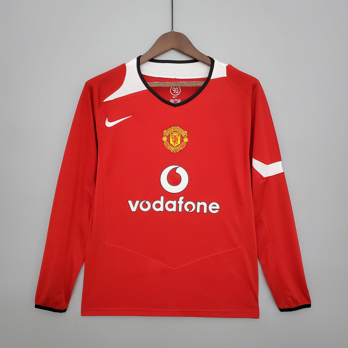 Camisa Manga Longa Manchester United 04/06 Nike - Vermelho | Futmantos