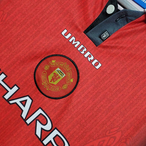 Camisa Manga Longa Manchester United 1996 Umbro - Vermelho | Futmantos