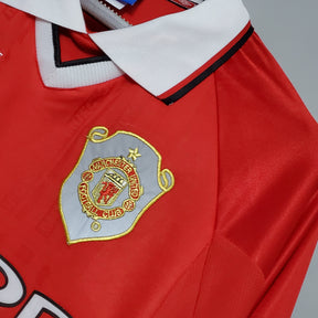 Camisa Manga Longa Manchester United 1999 Umbro - Vermelho | Futmantos