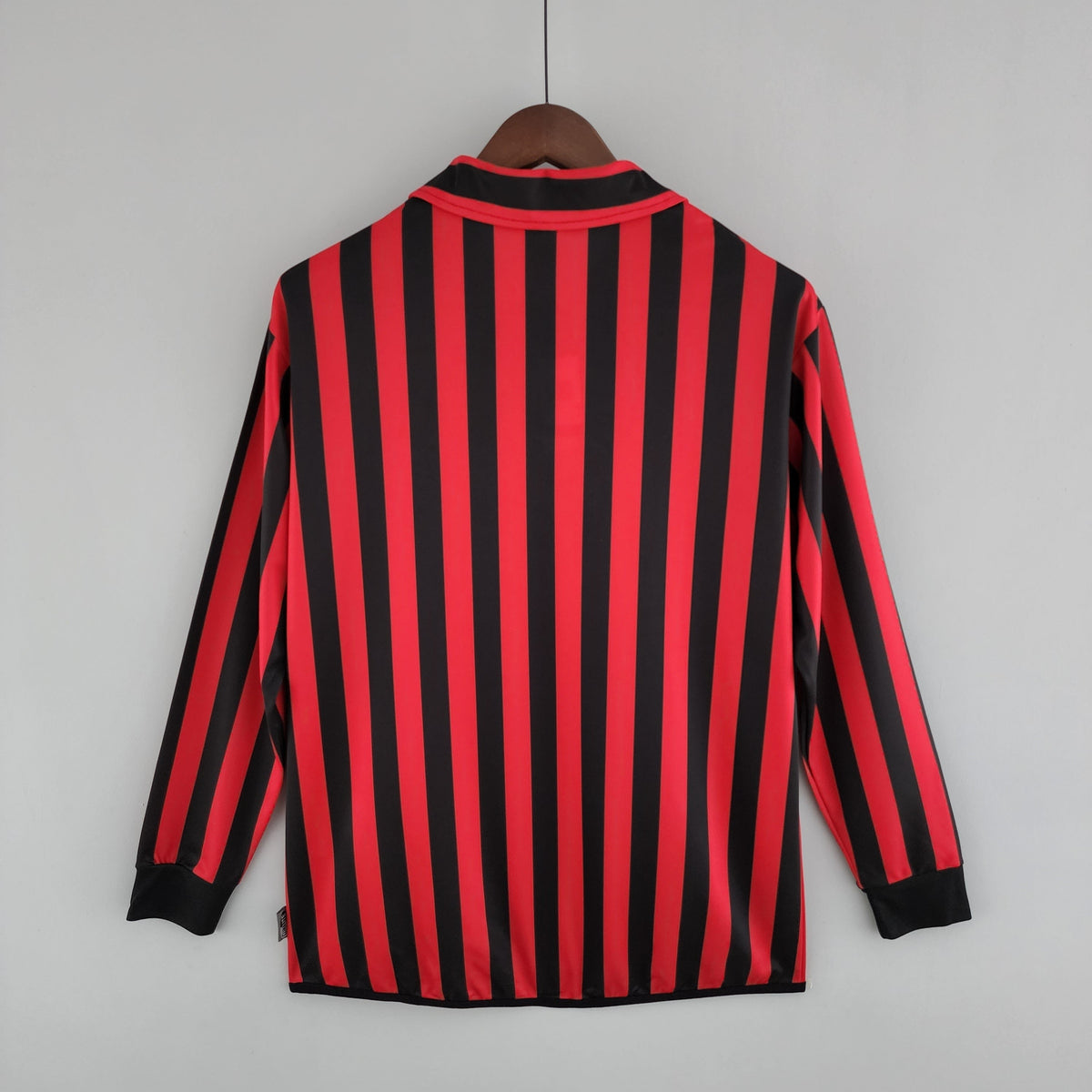 Camisa Manga Longa Milan 1999/2000 Adidas - Preto e Vermelho | Futmantos