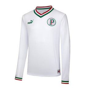 Camisa Manga Longa Palmeiras Avanti 2022 Puma - Branco