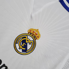 Camisa Manga Longa Real Madrid 10/11 Adidas - Branco | Futmantos