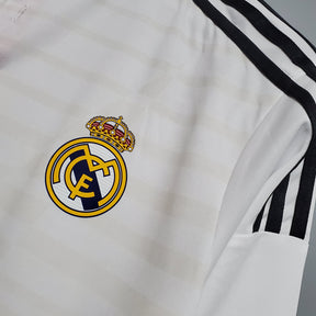 Camisa Manga Longa Real Madrid 14/15 Adidas - Branco | Futmantos