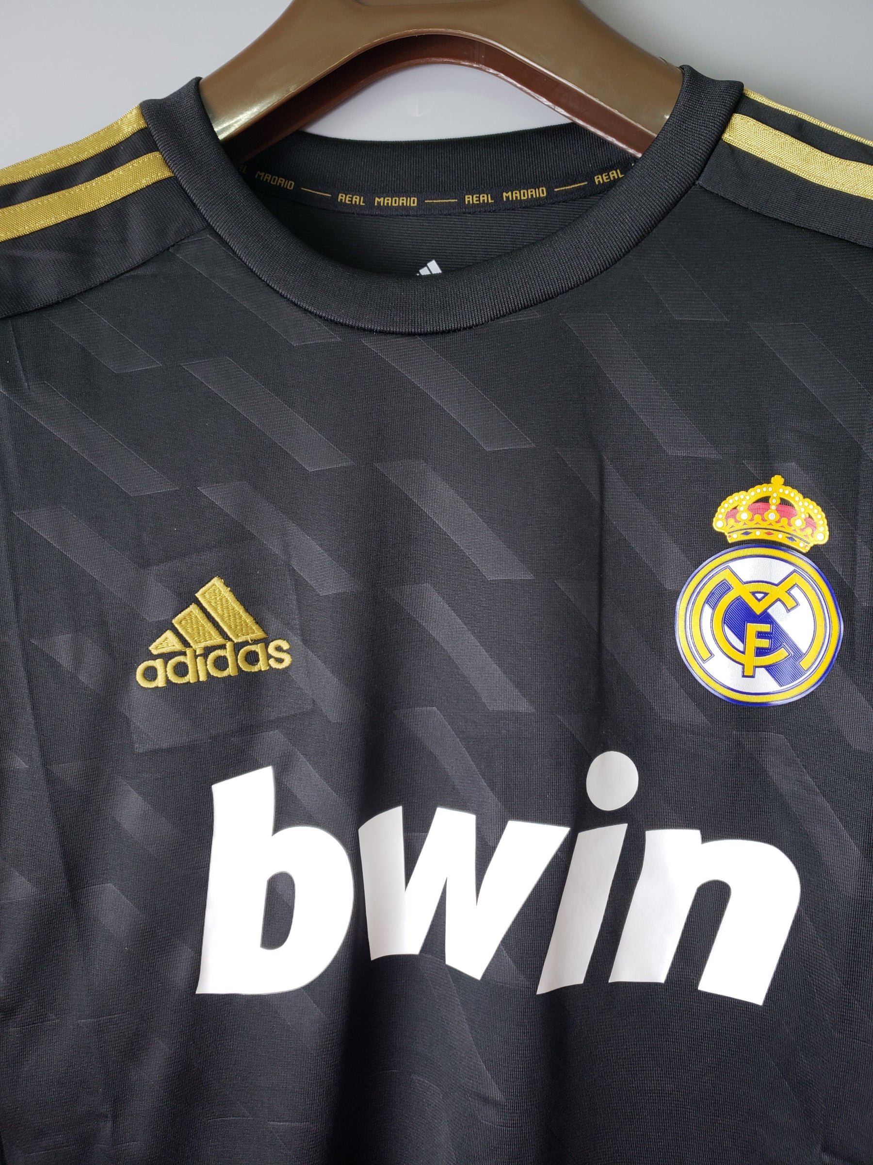 Camisa Manga Longa Real Madrid 2012 Adidas - Preto | Futmantos