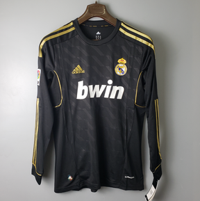 Camisa Manga Longa Real Madrid 2012 Adidas - Preto | Futmantos