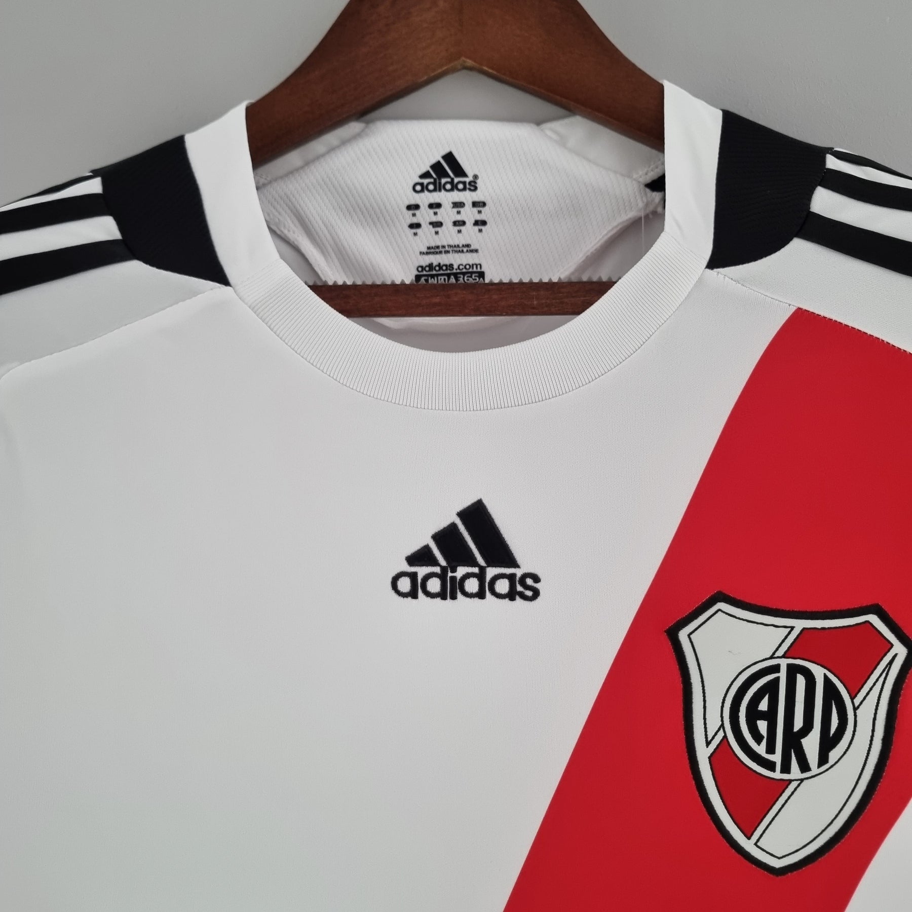 Camisa Manga Longa River Plate 09/10 Adidas - Branco | Futmantos