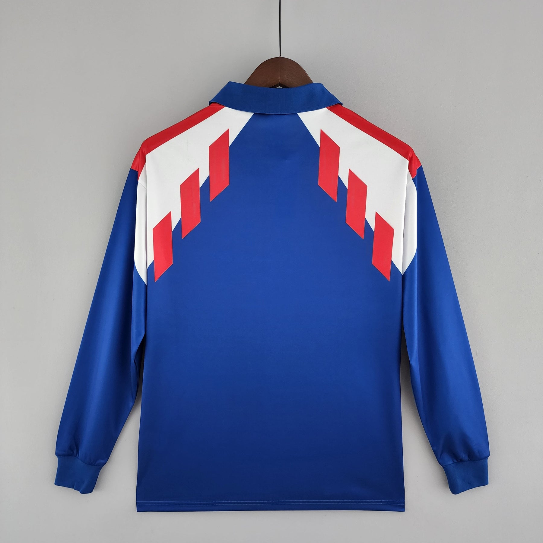 Camisa Manga Longa Seleção França 88/90 Adidas - Azul | Futmantos