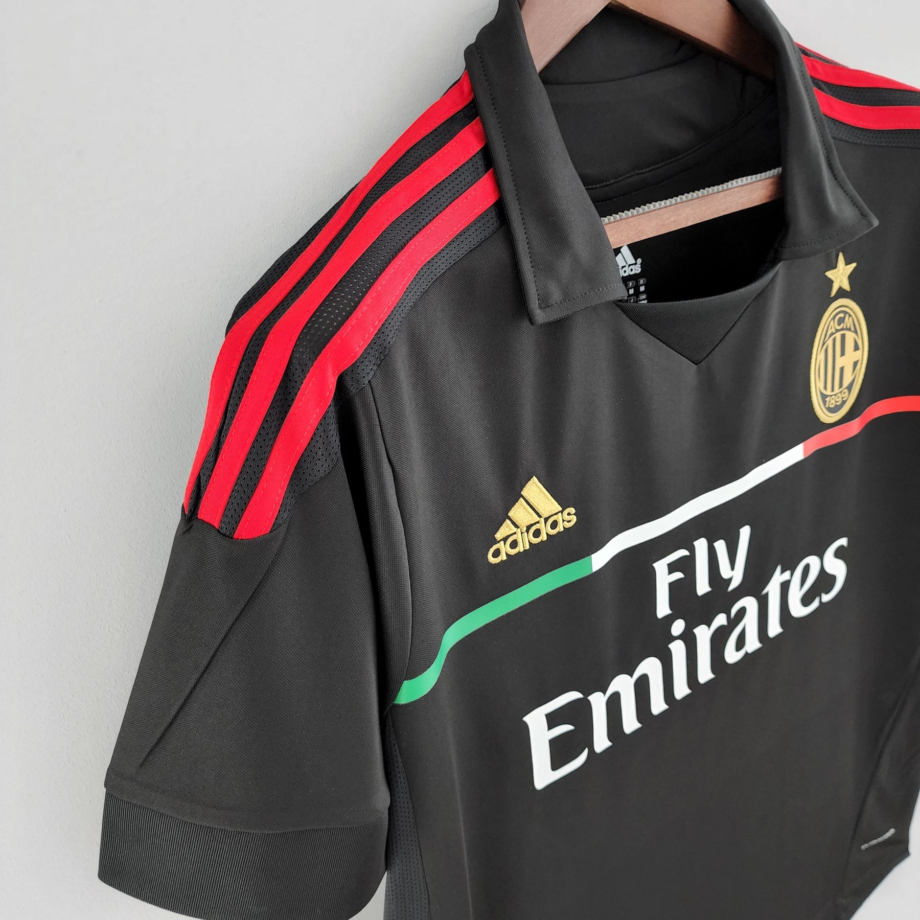 Camisa Milan Retrô III 11/12 Preta - Adidas | Futmantos