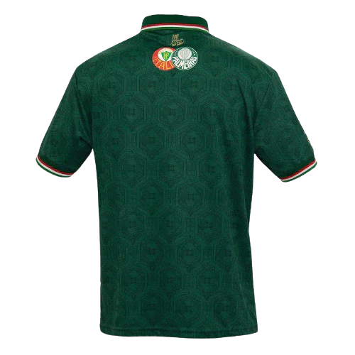 Camisa Polo Palmeiras [Abel Ferreira] 23/24 Puma - Verde  | Futmantos