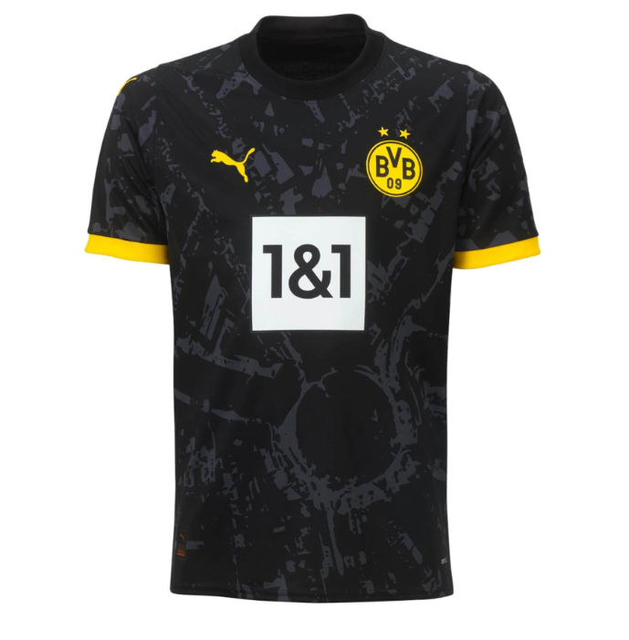 Camisa Borussia Dortmund II 23/24 Puma - Preto  | Futmantos