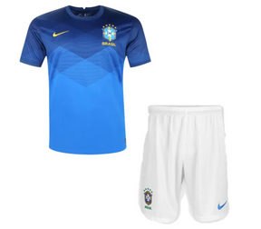 Kit Infantil Brasil 2021 Nike - Azul | Futmantos