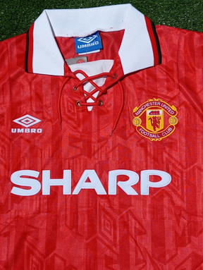 Camisa Manchester United I Retrô 1992/94 Umbro - Vermelho | Futmantos