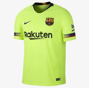 Camisa Barcelona II Nike - Verde Limão