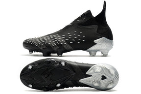 Chuteira Campo Adidas Predator Freak + FG Black - Cano Alto