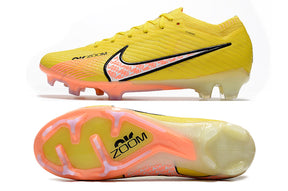 Chuteira Campo Nike Air Zoom Mercurial Vapor XV Elite FG Amarelo - Low