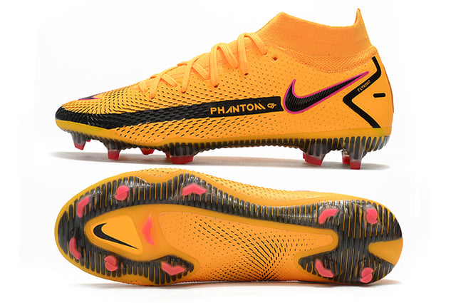 Chuteira Campo Nike Phantom GT Elite Dynamic Fit FG Orange - Cano Alto