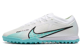 Chuteira Society Nike Air Zoom TF Branco/Azul - Low