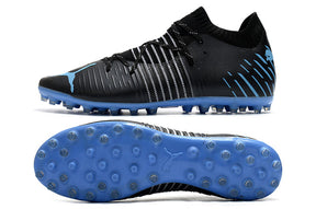 Chuteira Society Puma Future Z FG Black/Blue - Low