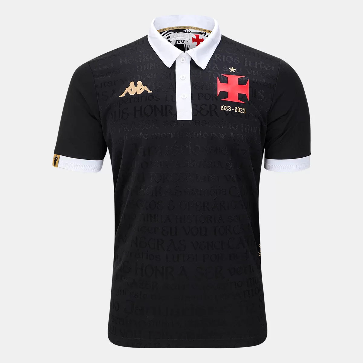 Camisa Vasco III 23/24 Kappa - Preto | Futmantos