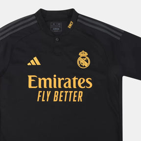 Camisa Real Madrid III 23/24 Adidas - Preta | Futmantos