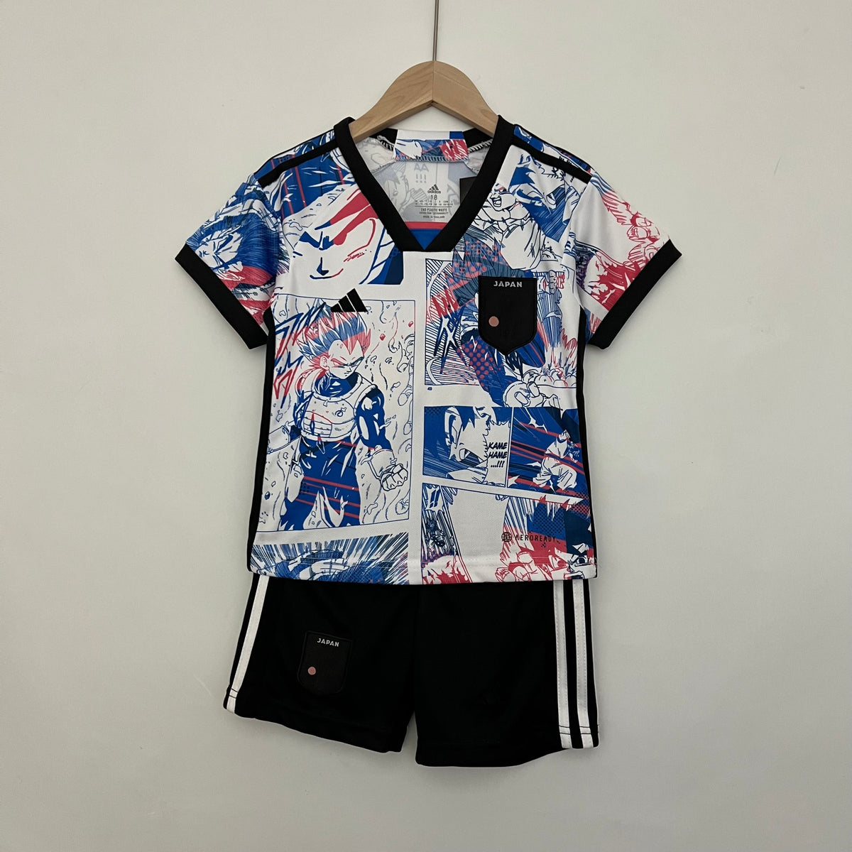 Kit Infantil Japão 2023 Adidas - Dragon Ball-Z | Futmantos