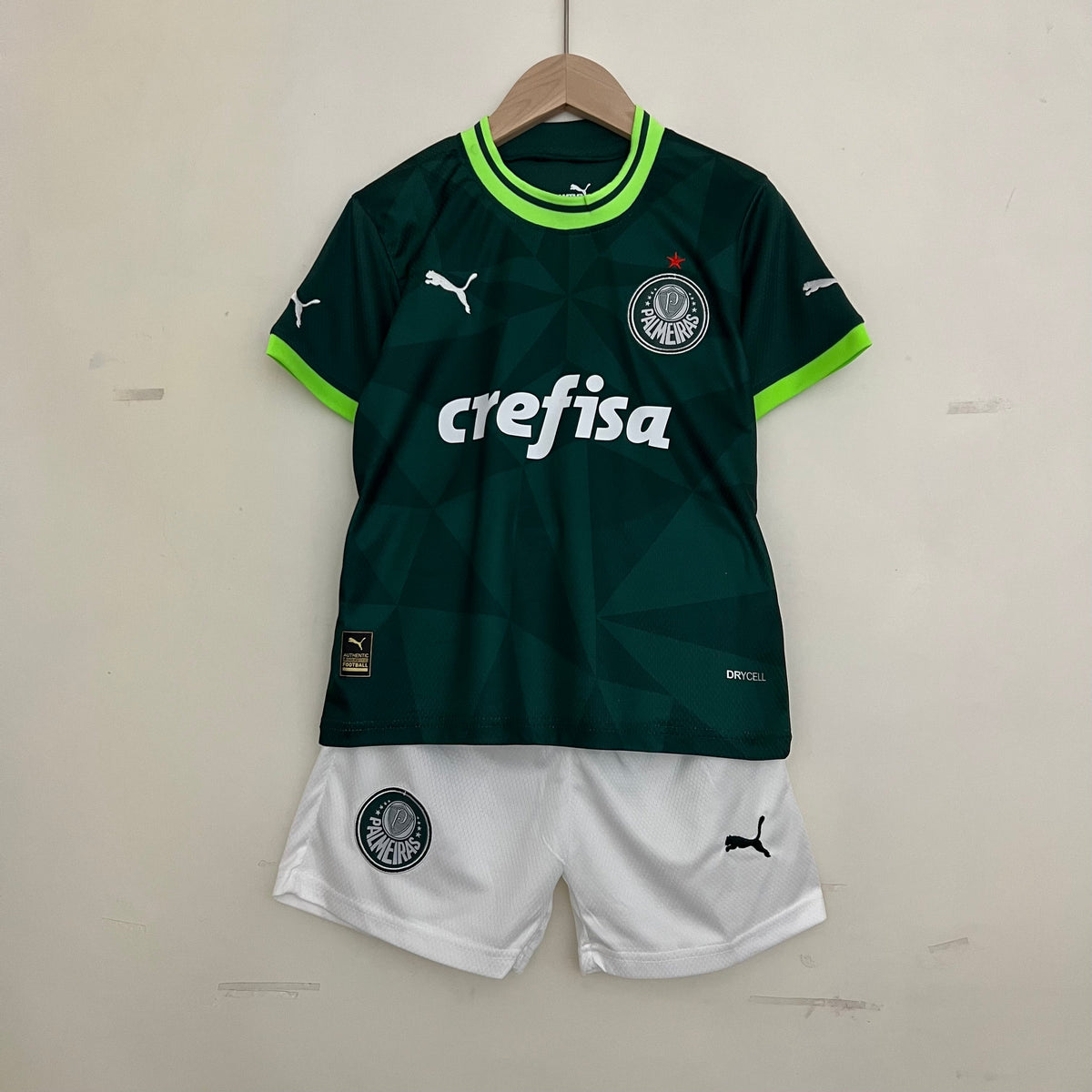 Kit Infantil Palmeiras I 23/24 Puma - Verde | Futmantos