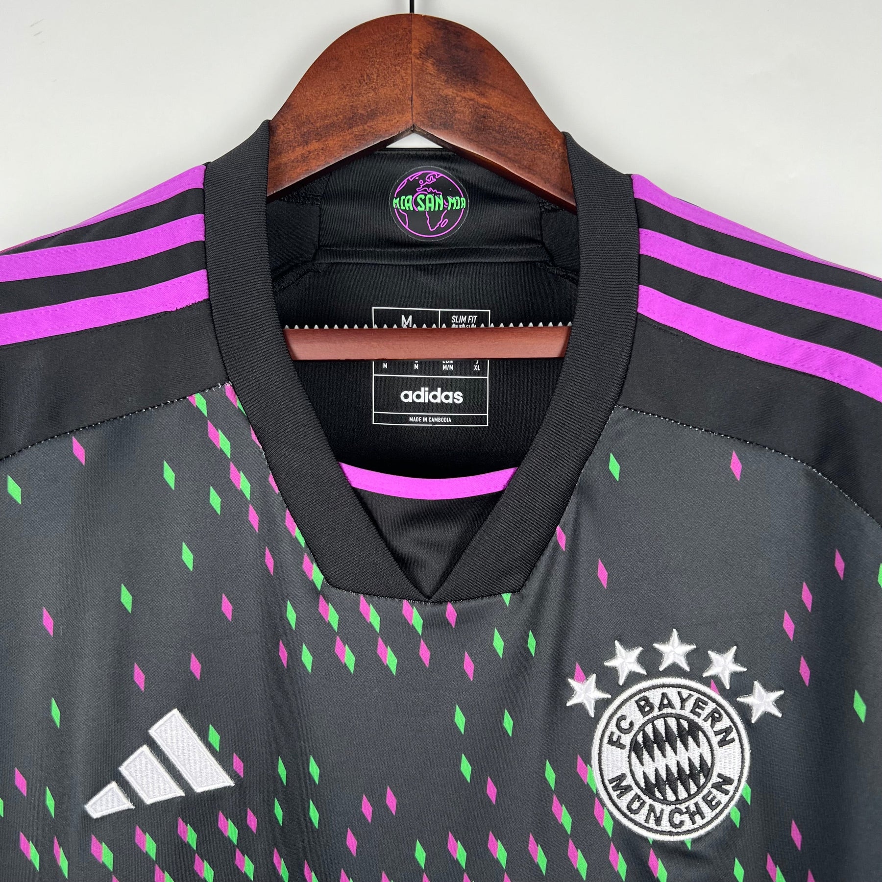 Camisa Bayern de Munique II 23/24 Adidas - Roxa | Futmantos