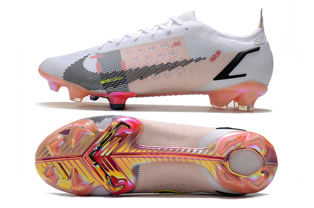 Chuteira Campo Nike Mercurial Vapor 14 Elite FG Campo Branco - Low