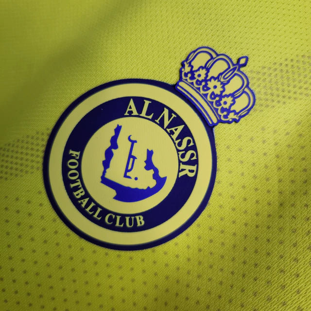 Camisa Al-Nassr I 23/24 Duneus - Amarelo e Azul | Futmantos