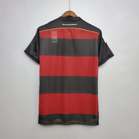 Camisa Alemanha Retrô 2014 - Adidas - Preto e Vermelha | Futmantos