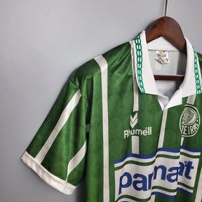 Camisa Palmeiras Retrô 93/94 - Rhumell - Verde e Branca | Futmantos